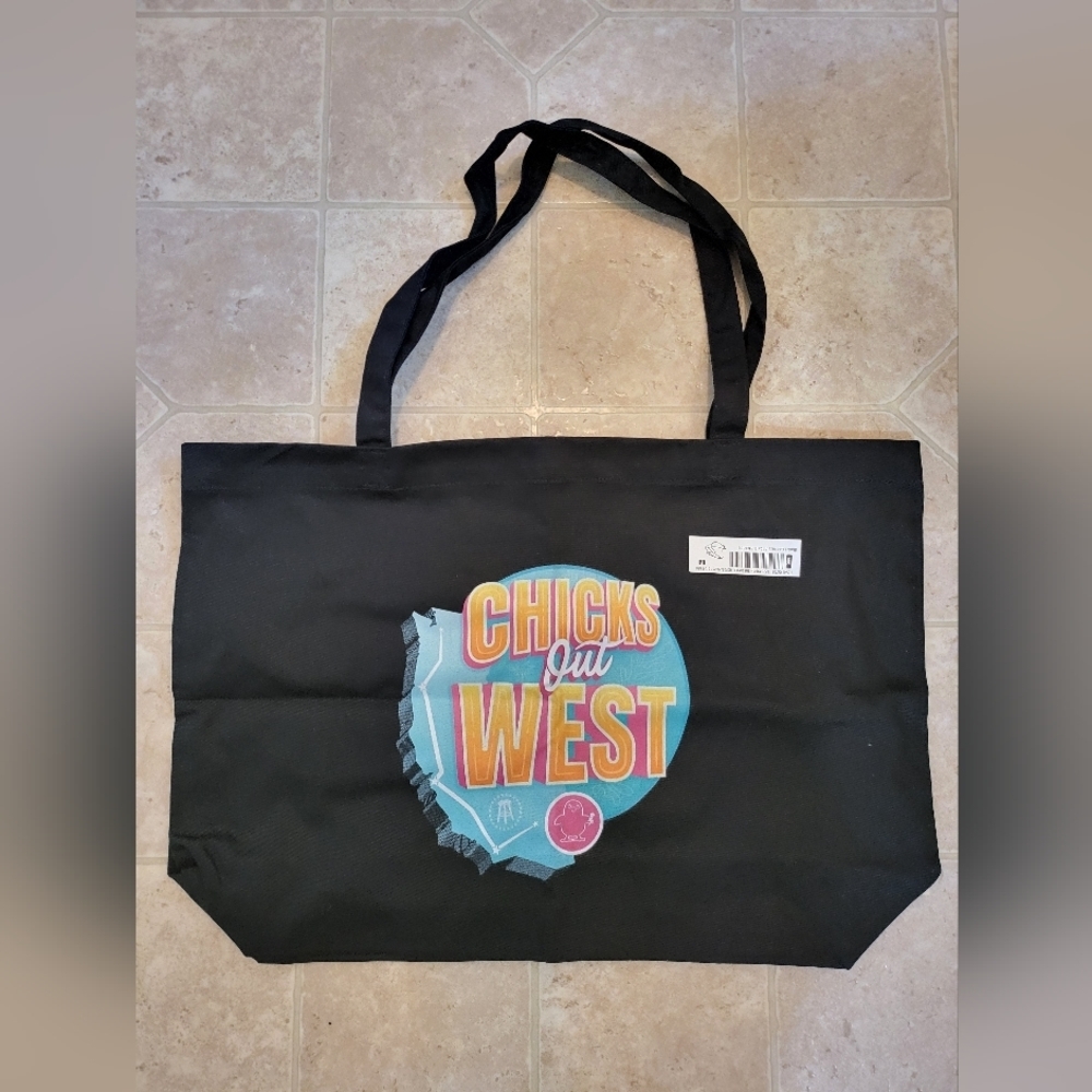 2 New Chicks Out West Tote Bags